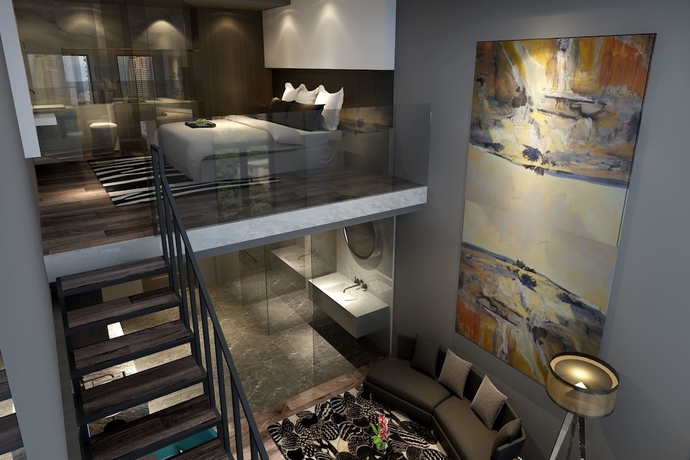 Imagen de la habitación del Hotel Ramada Encore By Wyndham Yangzhoudong Railway Station. Foto 11
