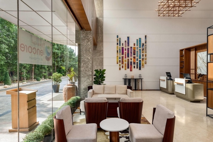 Imagen de los interiores del Hotel Ramada Encore by Wyndham Gurugram Dwarka Expressway. Foto 15
