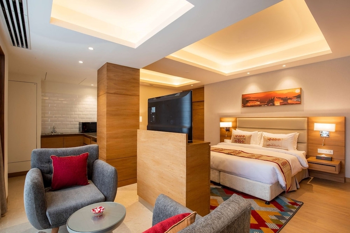 Imagen de la habitación del Hotel Ramada Encore by Wyndham Kathmandu Thamel. Foto 11