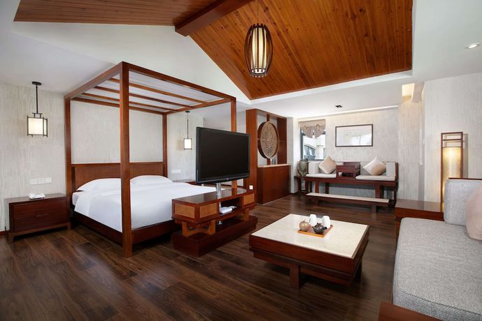 Imagen de la habitación del Hotel Ramada Encore by Wyndham Qionghai Downtown. Foto 6