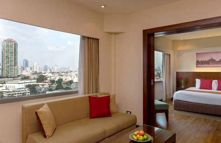 Imagen de la habitación del Hotel Ramada Plaza by Wyndham Bangkok Menam Riverside. Foto 2