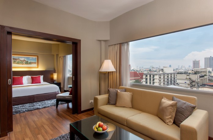 Imagen de la habitación del Hotel Ramada Plaza by Wyndham Bangkok Menam Riverside. Foto 14