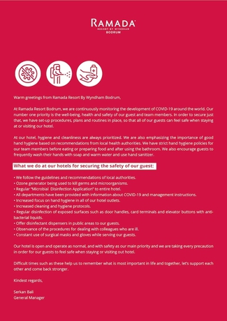 Imagen de los interiores del Hotel Ramada Resort By Wyndham Bodrum. Foto 17