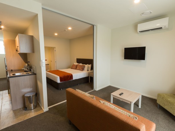 Imagen de la habitación del Hotel Ramada Suites by Wyndham Christchurch City. Foto 2