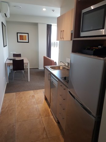 Imagen de la habitación del Hotel Ramada Suites by Wyndham Christchurch City. Foto 13