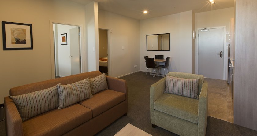 Imagen de la habitación del Hotel Ramada Suites by Wyndham Christchurch City. Foto 16