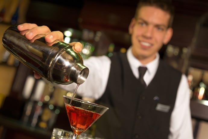 Imagen del bar/restaurante del Hotel Ramada by Wyndham Amsterdam Airport Schiphol. Foto 3