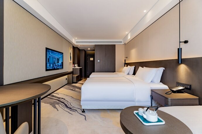 Imagen de la habitación del Hotel Ramada by Wyndham Bayannur. Foto 10