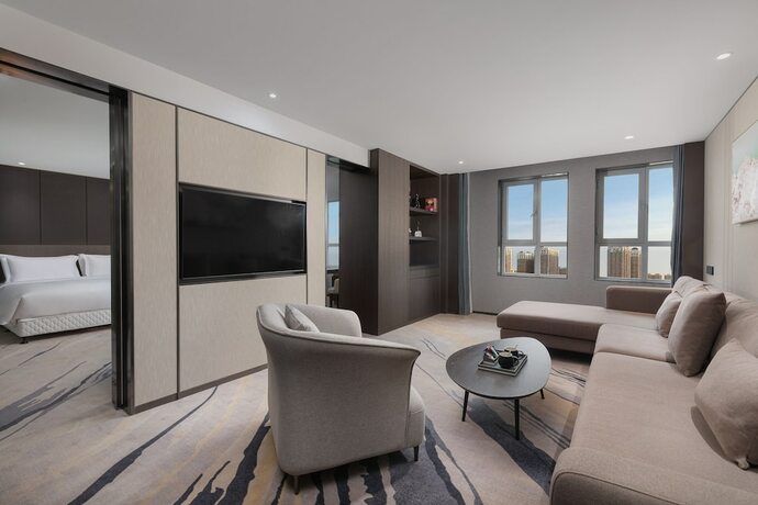 Imagen de la habitación del Hotel Ramada by Wyndham Bayannur. Foto 14