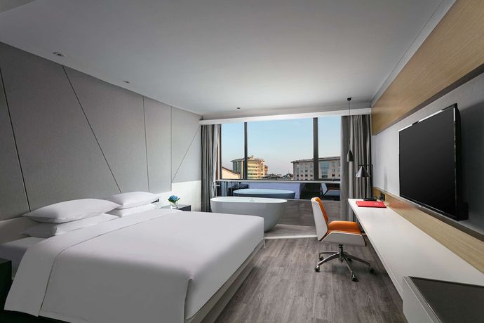 Imagen de la habitación del Hotel Ramada by Wyndham Yangzhou Slender West Lake. Foto 10