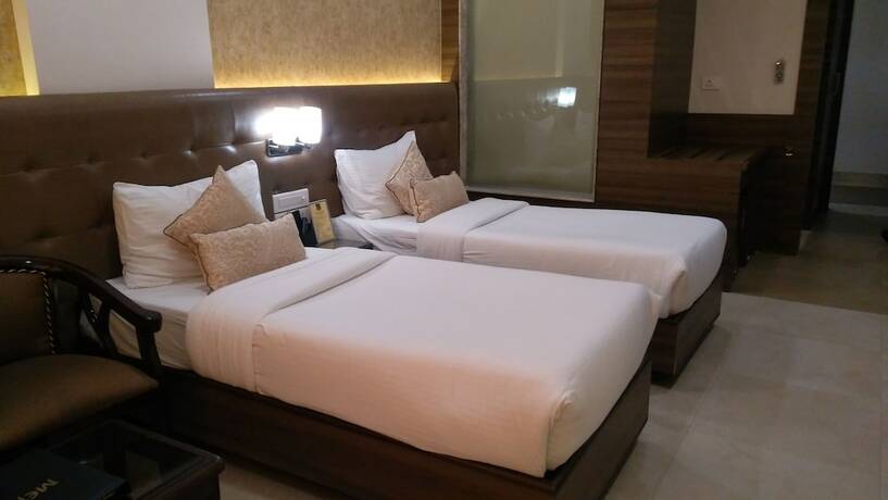 Imagen de la habitación del Hotel Ramaya, Gwalior. Foto 12
