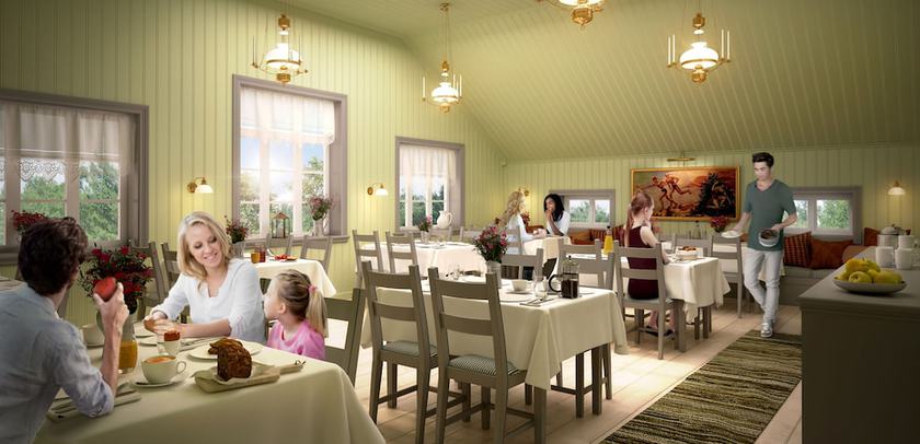Imagen del bar/restaurante del Hotel Ramme Fjordhotell - Unike. Foto 3