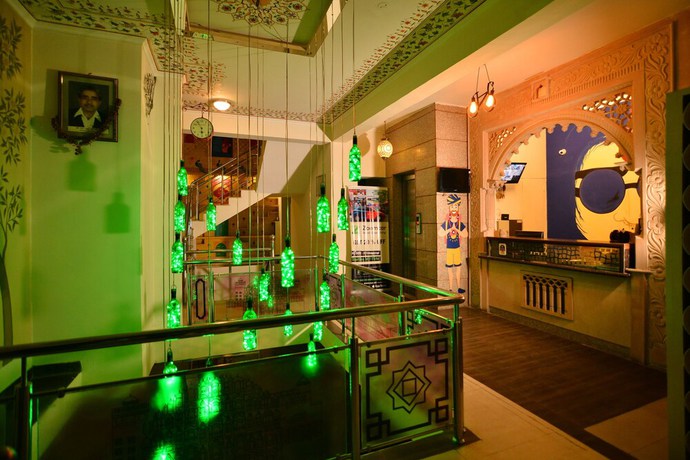 Imagen de los interiores del Hotel Ramsingh Palace. Foto 17