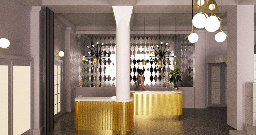 Imagen del bar/restaurante del Hotel Randers. Foto 3