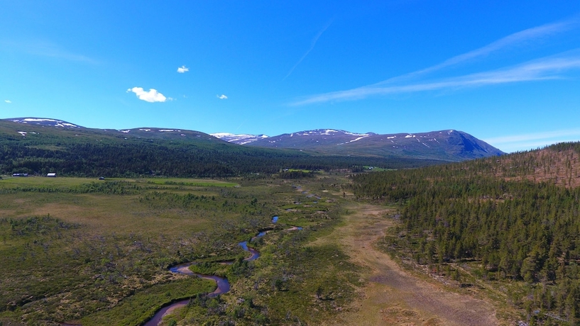 Imagen de los exteriores del Hotel Randsverk Hytter i Lemonsj&oslash;en Fjellpark. Foto 17