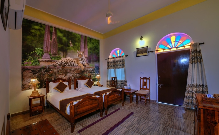 Imagen de la habitación del Hotel Ranthambhore Heritage Haveli. Foto 3