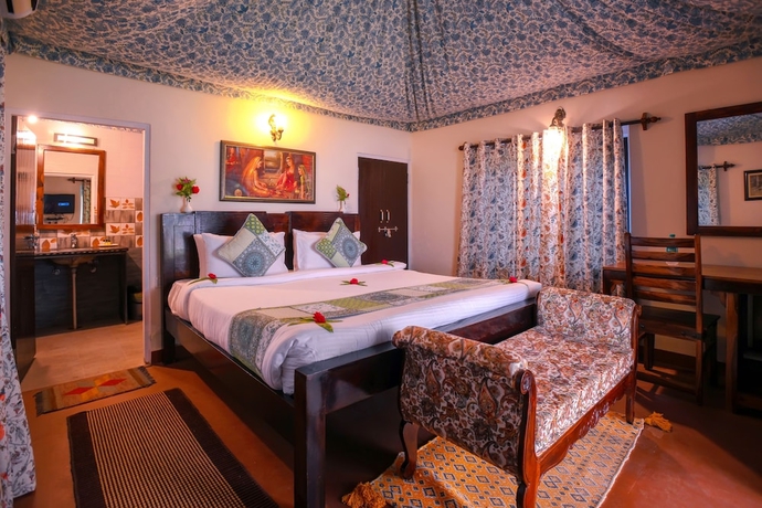 Imagen de la habitación del Hotel Ranthambhore Heritage Haveli. Foto 9