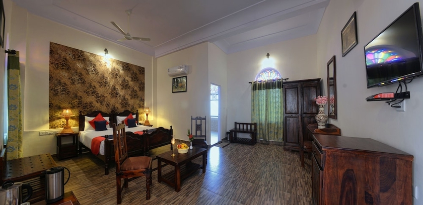 Imagen de la habitación del Hotel Ranthambhore Heritage Haveli. Foto 16