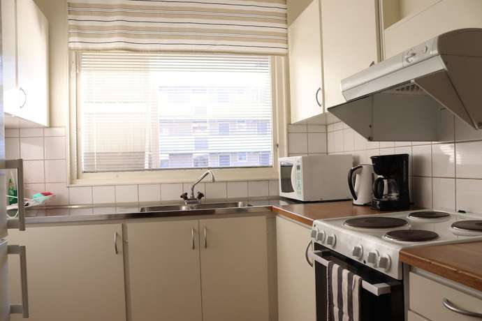 Imagen de la habitación del Hotel R&auml;ddningsskolans l&auml;genhetshotell. Foto 4