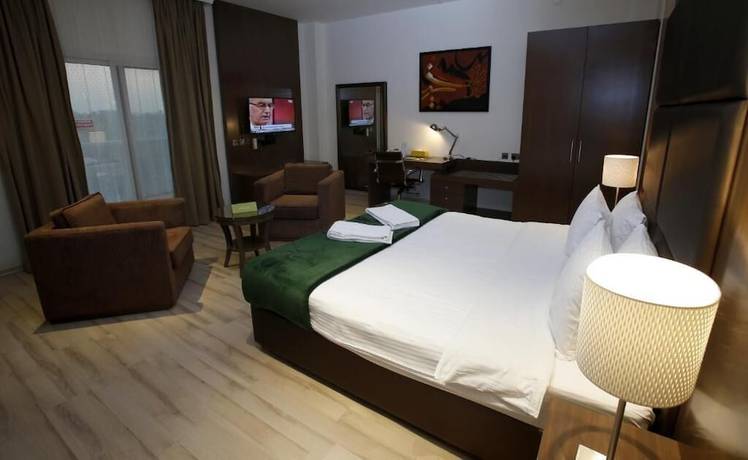 Imagen de la habitación del Hotel Rawda. Foto 9