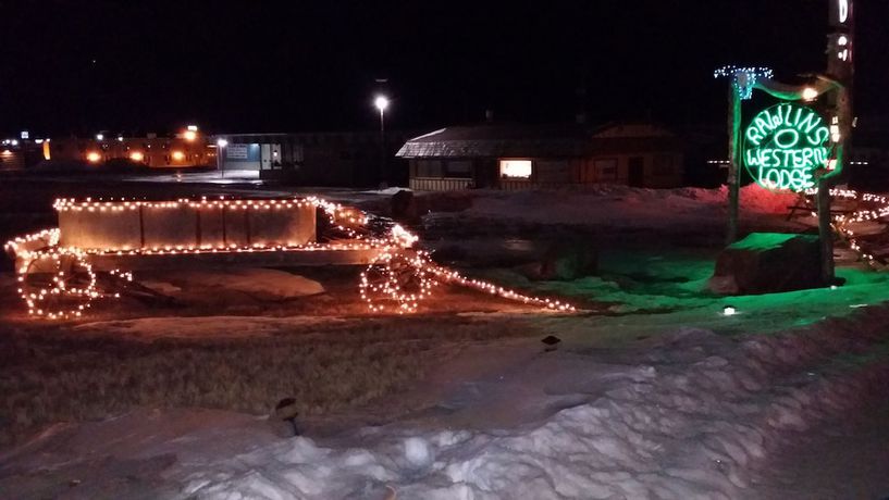 Imagen de los exteriores del Hotel Rawlins Western Lodge. Foto 6