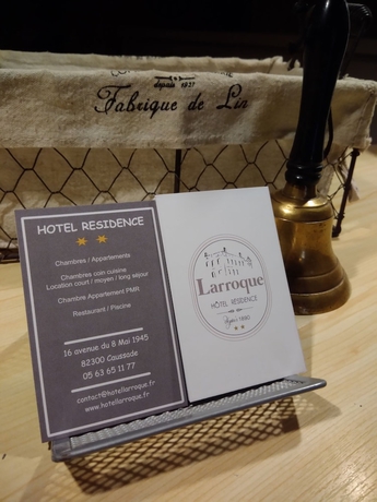 Imagen de los interiores del Hotel R&eacute;sidence Larroque. Foto 17