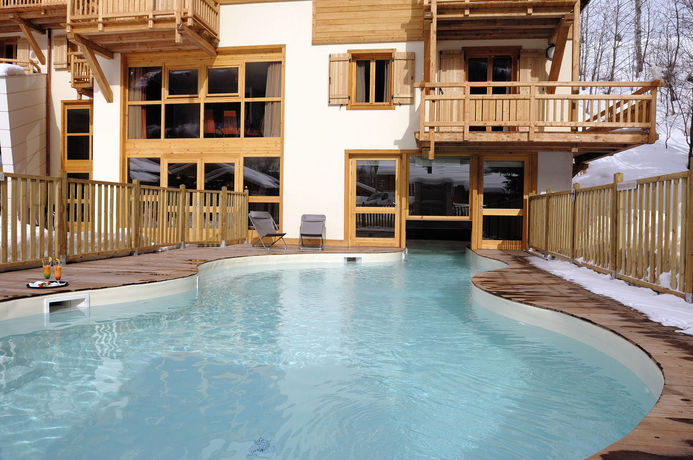 Imagen de los interiores del Hotel R&eacute;sidence Nemea L'adret, Alpes Franceses. Foto 15
