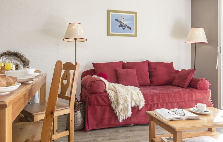 Imagen de la habitación del Hotel R&eacute;sidence Odalys Les Hauts de Peyragudes. Foto 15