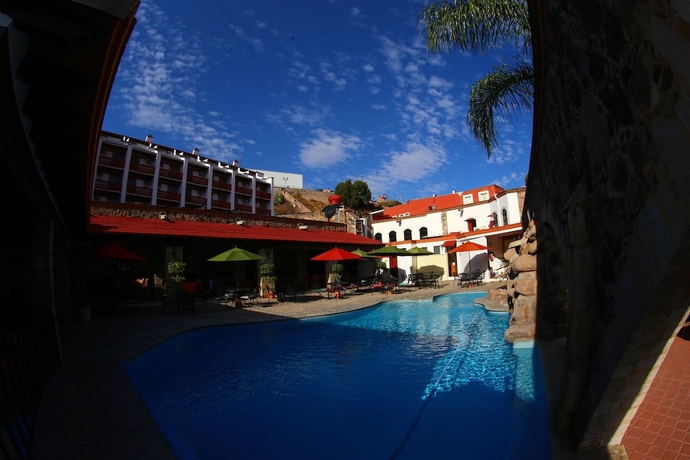 Imagen de la piscina del Hotel Real De Minas Guanajuato. Foto 18