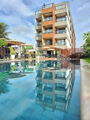 Imagen de la piscina del Hotel Recanto da Orla by Atl&acirc;ntico Temporada. Foto 11