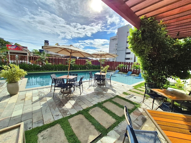 Imagen de la piscina del Hotel Recanto da Orla by Atl&acirc;ntico Temporada. Foto 13