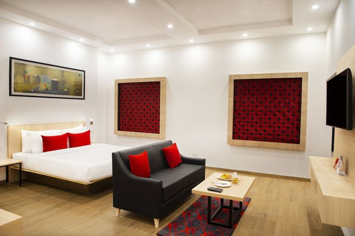 Imagen de la habitación del Hotel Red Fox Dehradun. Foto 6