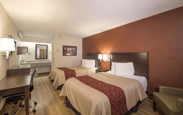 Imagen de la habitación del Hotel Red Roof Inn Chicago-O'Hare Airport/ Arlington Hts. Foto 8