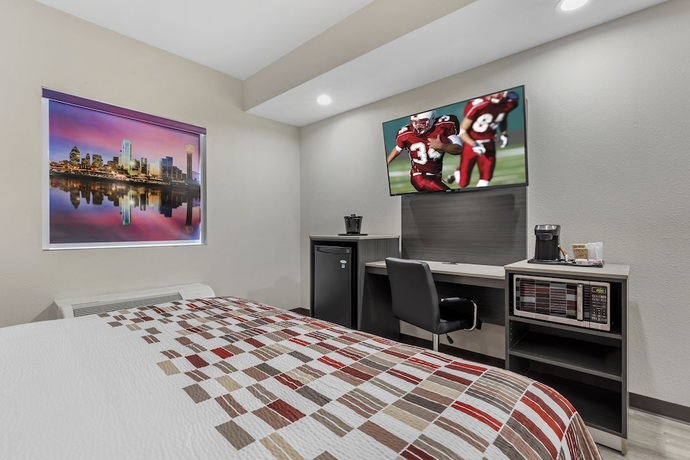 Imagen de la habitación del Hotel Red Roof Inn Hutchins. Foto 5