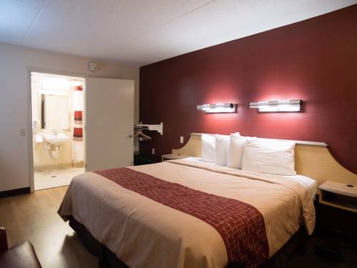 Imagen de la habitación del Hotel Red Roof Inn Kalamazoo West - Western Michigan U. Foto 9