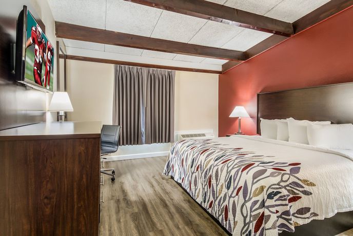 Imagen de la habitación del Hotel Red Roof Inn Madison Heights, VA. Foto 9