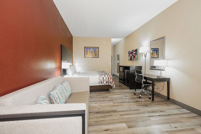 Imagen de la habitación del Hotel Red Roof Inn and Suites Macon. Foto 2