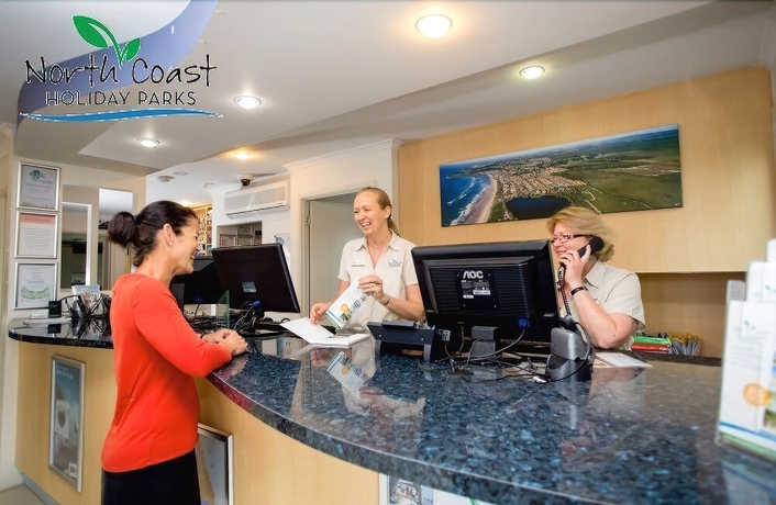 Imagen de los interiores del Hotel Reflections Holiday Parks Lennox Head. Foto 19