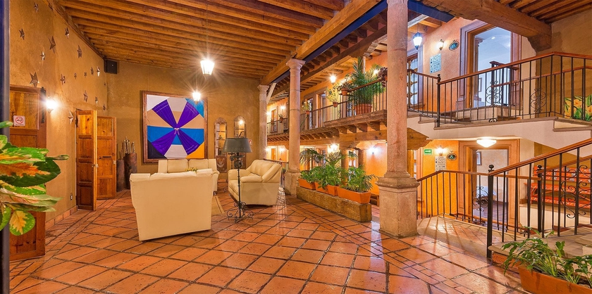 Imagen de los interiores del Hotel Refugio Del Angel. Foto 16