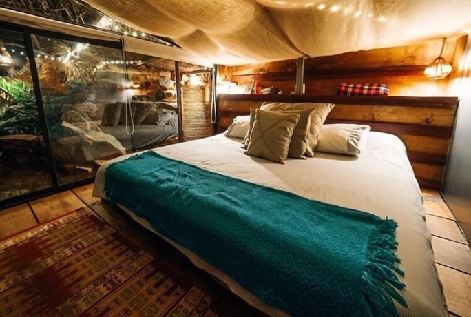 Imagen de la habitación del Hotel Refugio La Roca. Foto 8