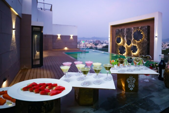Imagen del bar/restaurante del Hotel Regenta Central Udaipur. Foto 9