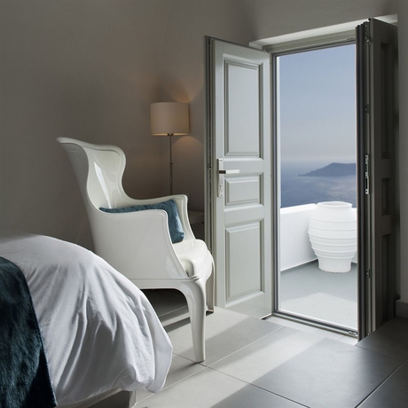 Imagen de los interiores del Hotel Regina Mare, Santorini. Foto 12