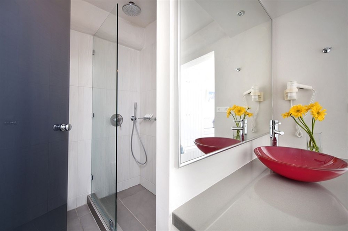 Imagen de la habitación del Hotel Regina Mare, Santorini. Foto 9