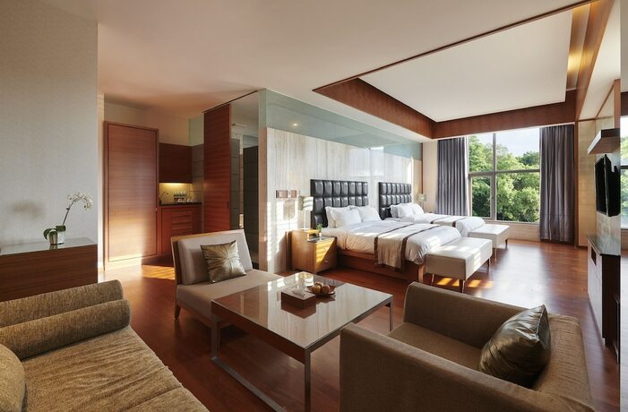 Imagen de la habitación del Hotel Reikei Hot Spring Resort, Guanziling. Foto 15