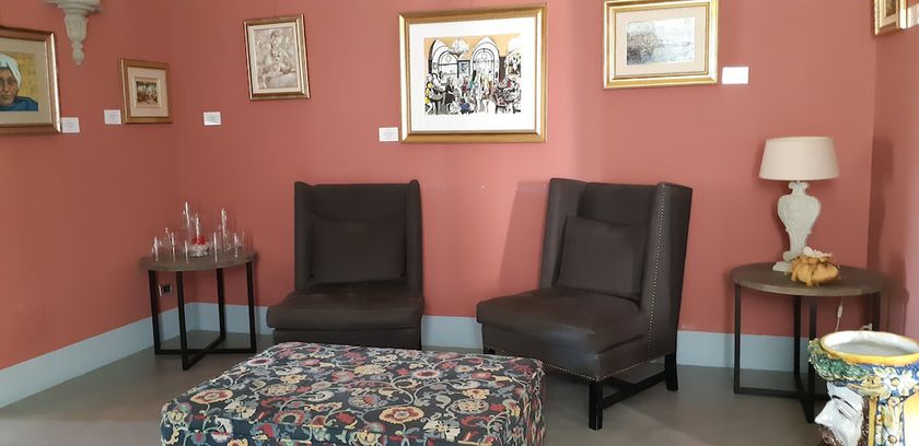 Imagen de los interiores del Hotel Relais Casa Mirabile. Foto 10