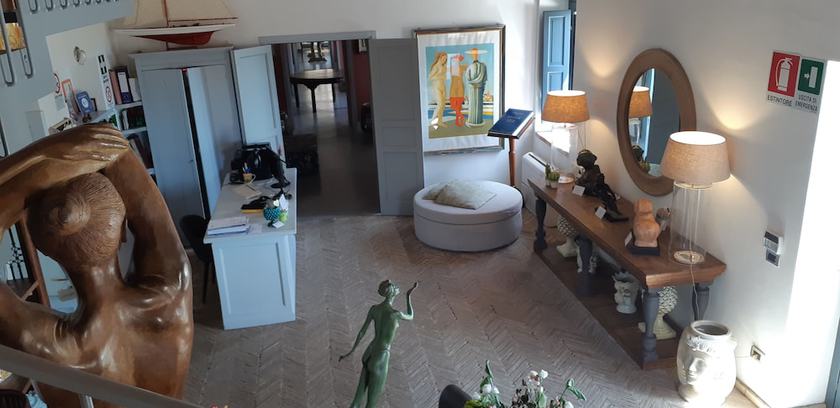 Imagen de los interiores del Hotel Relais Casa Mirabile. Foto 11