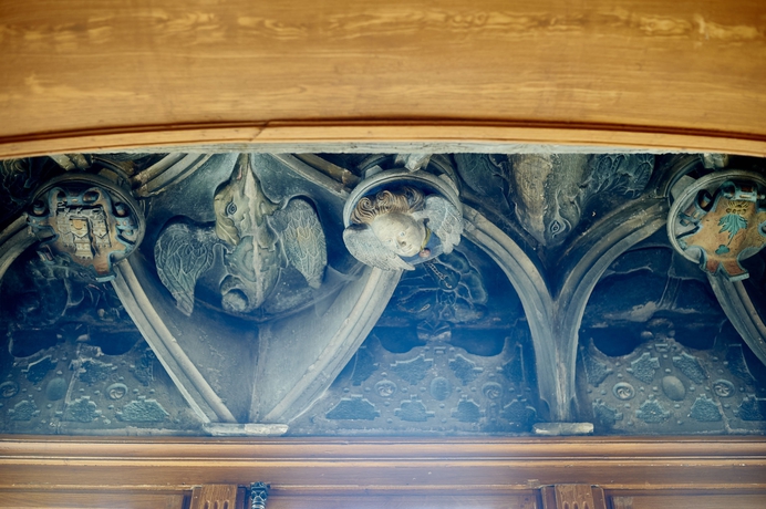 Imagen de los interiores del Hotel Relais & Châteaux La Maison Des Têtes. Foto 16