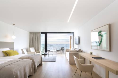 Imagen de la habitación del Hotel Relais & Châteaux Le Brittany & Spa. Foto 9