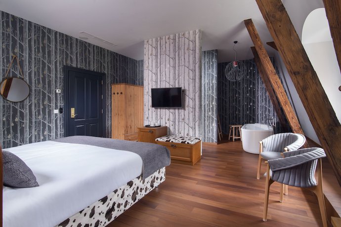Imagen de la habitación del Hotel Relais and Ch&acirc;teaux Quadrille. Foto 3