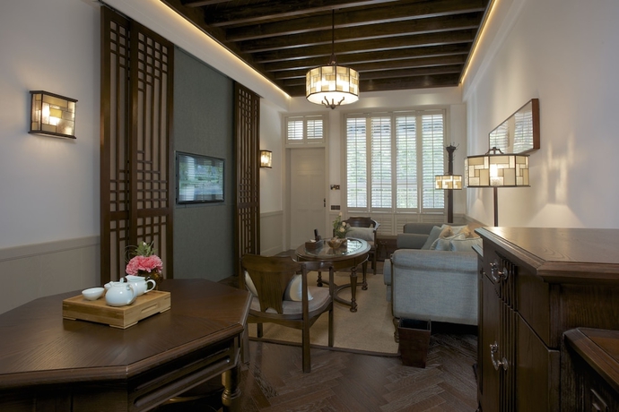 Imagen de la habitación del Hotel Relais and Chateaux Chaptel Hangzhou. Foto 7